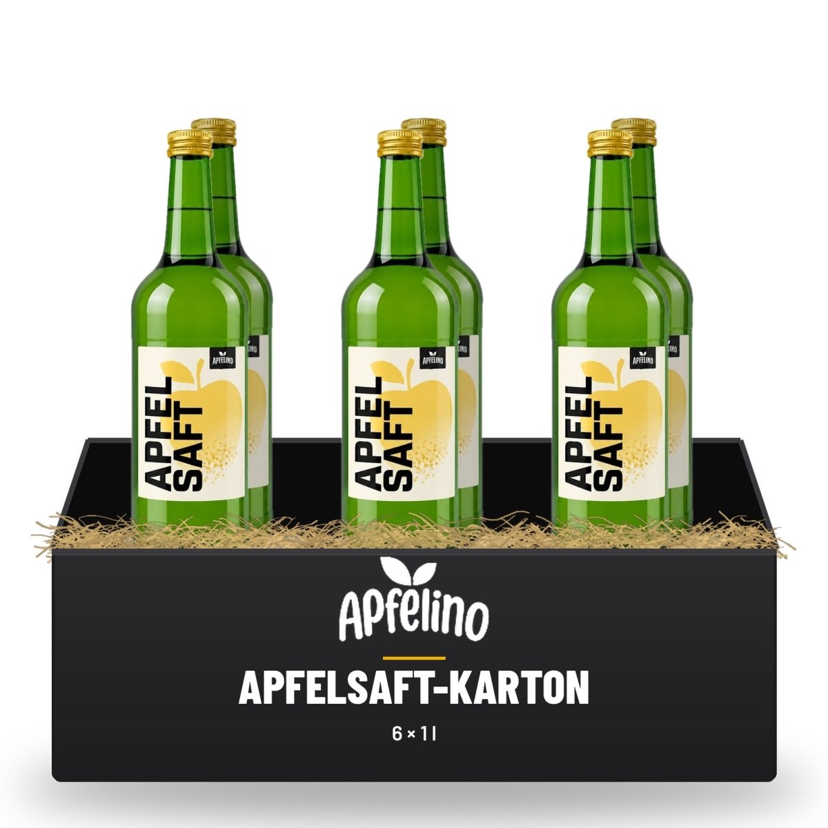 Apfelsaft-Karton 6 × 1 l - Apfelino
