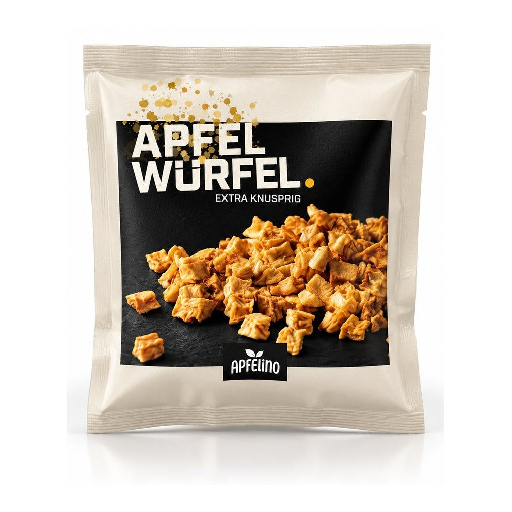 Nasch-Box für Kinder: Knusperwürfel Apfel 25 g