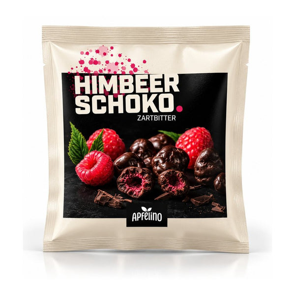 Schoko-Box: Schoko-Himbeeren 40 g